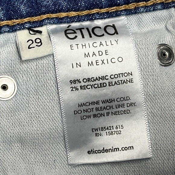 Etica Anya Modern Flare River Cliff Wash Jeans - Picture 8 of 9